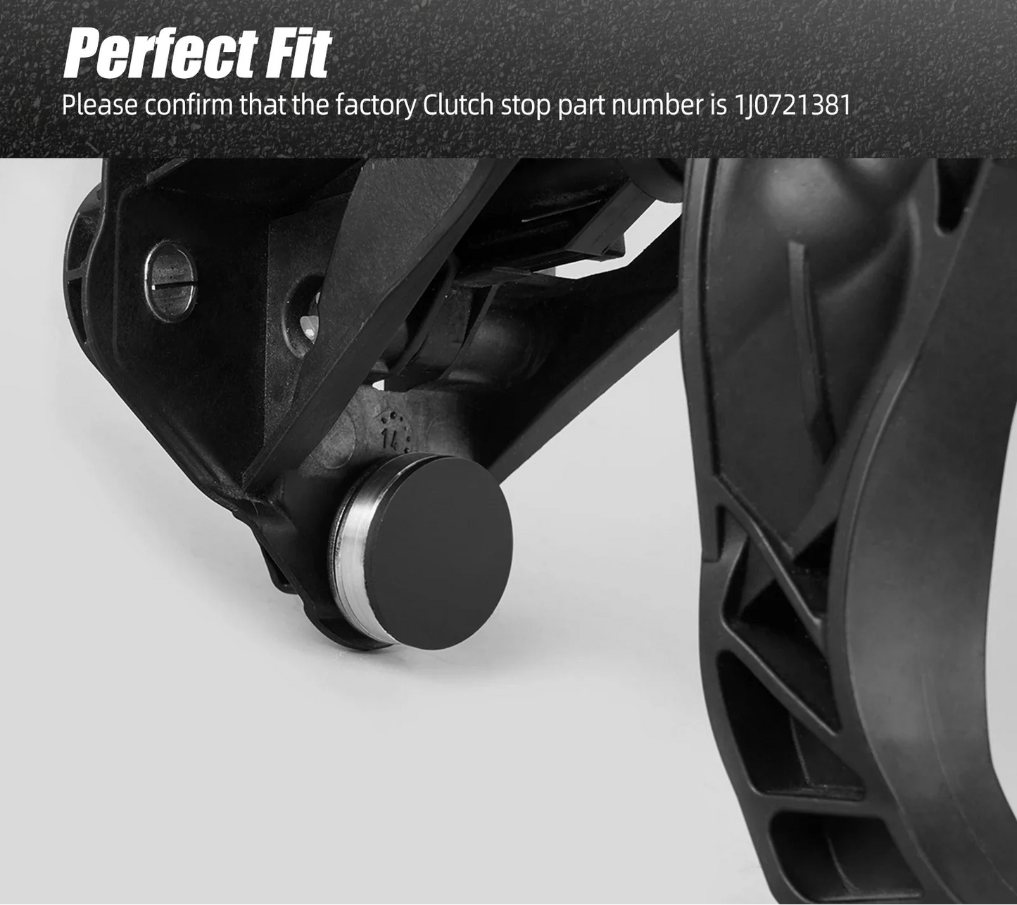 VW Golf MK6 MK7 MK8 / Polo / Scirocco / Audi A3 TT TTS TTRS R8 Billet Aluminum Adjustable Clutch Stop 1J0721381 2005 - 2021