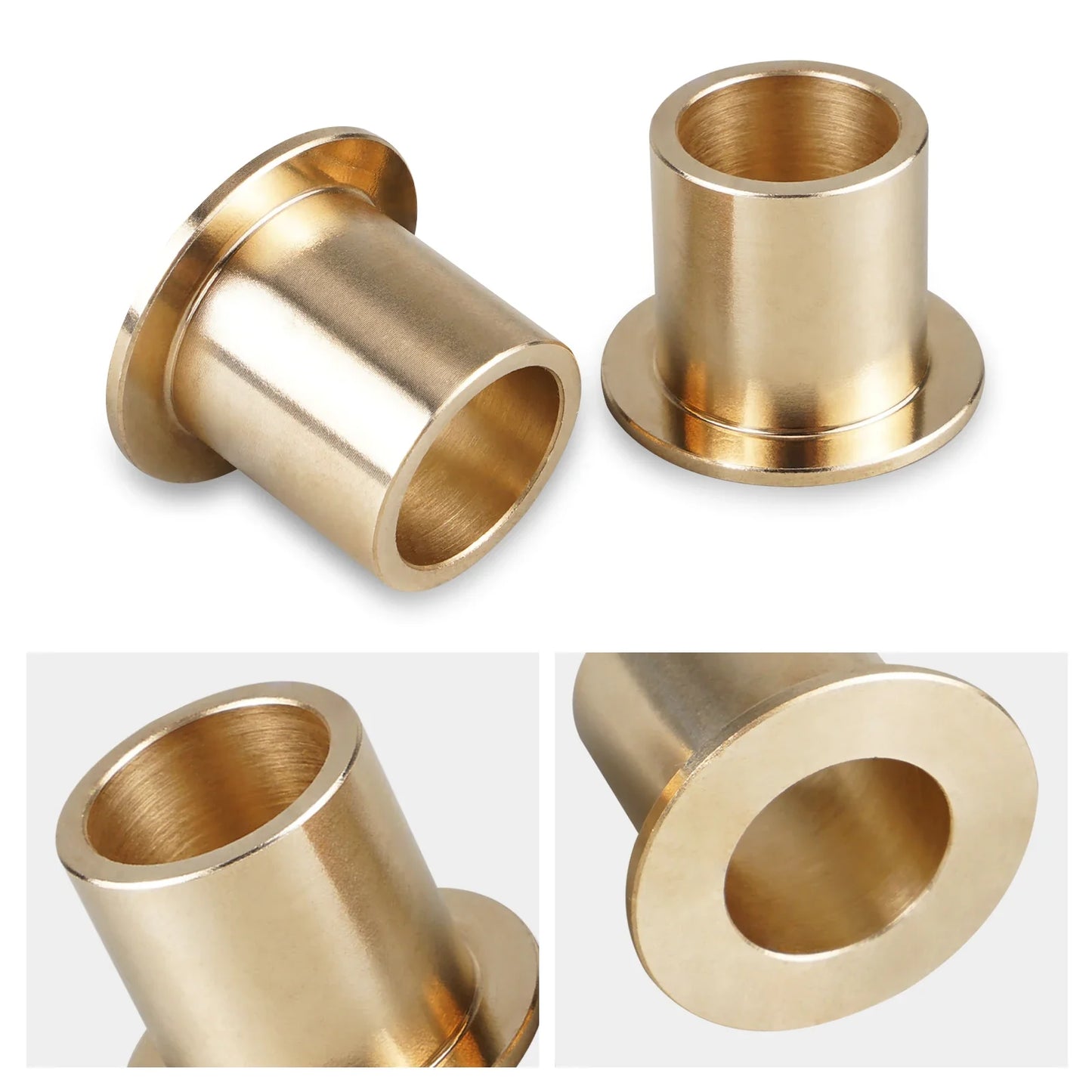 BMW 1 2 3 4 5 6 7 8 Series / X1 X3 X5 / Z4 Z8 / MINI Self-Lubricating Brass Clutch & Brake Pedal Bushing Kit 1989 - 2020