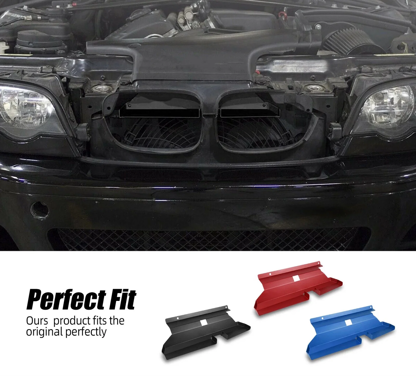Air Intake Scoop for BMW E46 3 Series (1999-2006) – Aluminum Cold Air Duct