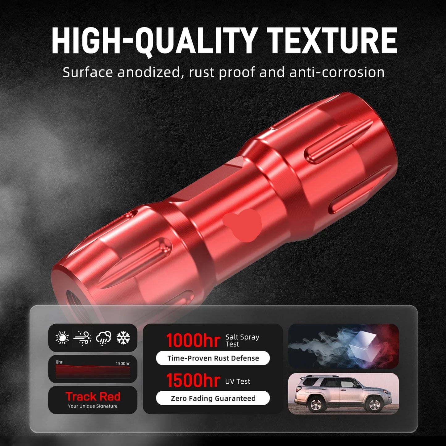 Toyota 4Runner / FJ Cruiser Adjustable Front Sway Bar End Links – Billet Aluminum Upgrade
