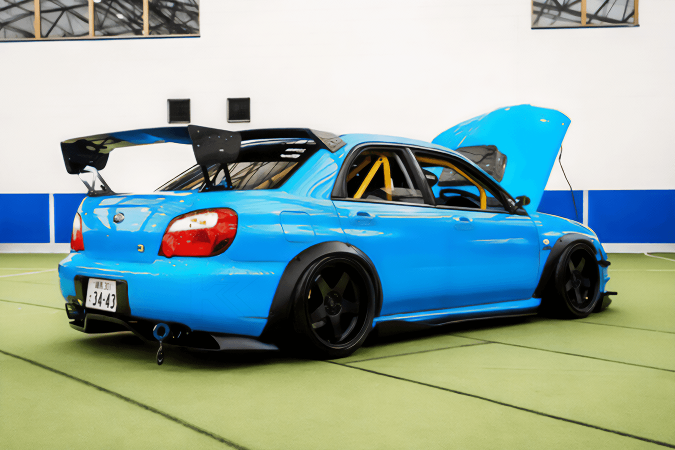 Subaru Impreza GC/GD/GH MaxStyle Rear Diffuser (1997 - 2011)