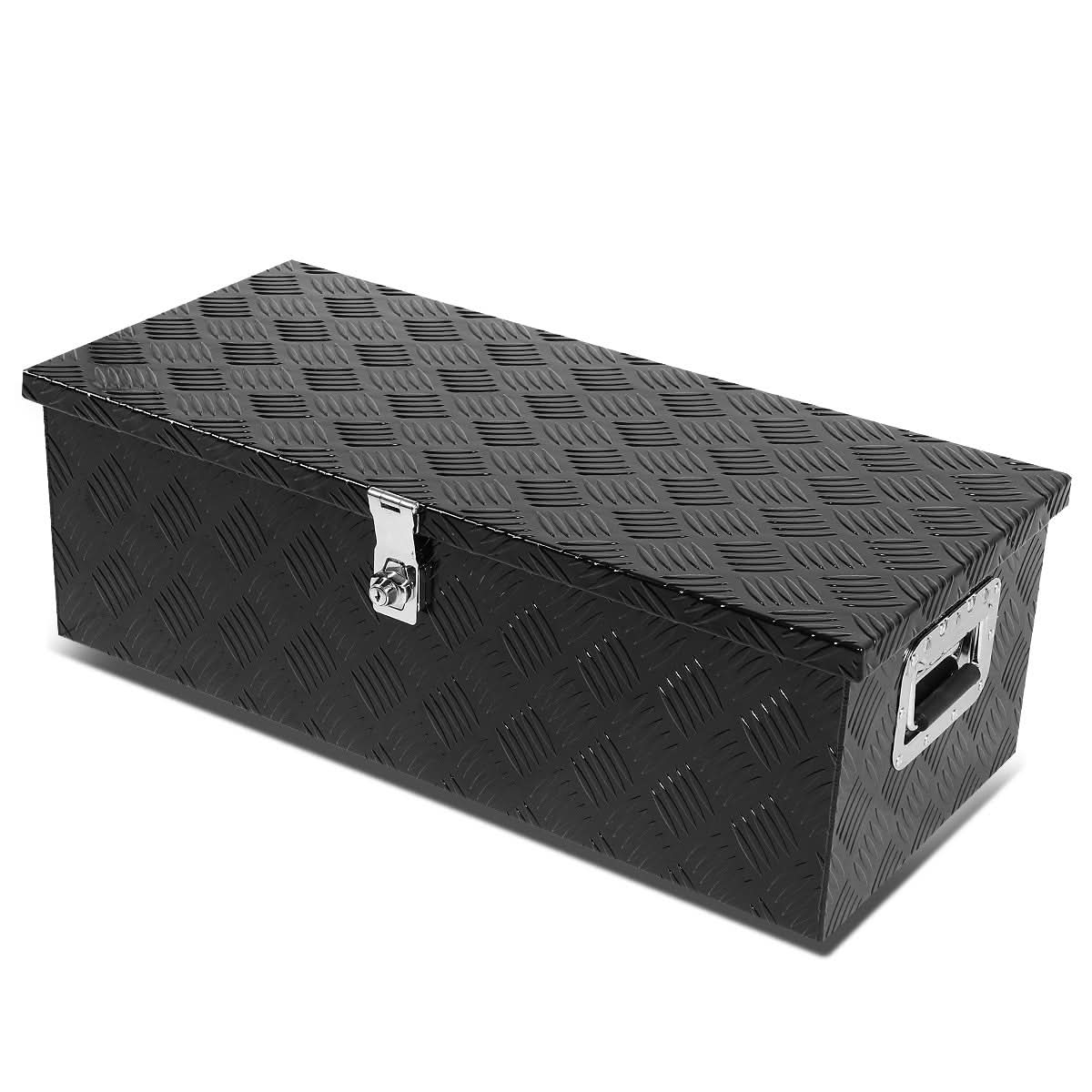 Universal Truck Trailer Tool Box with Lock 30x13x10 Aluminum