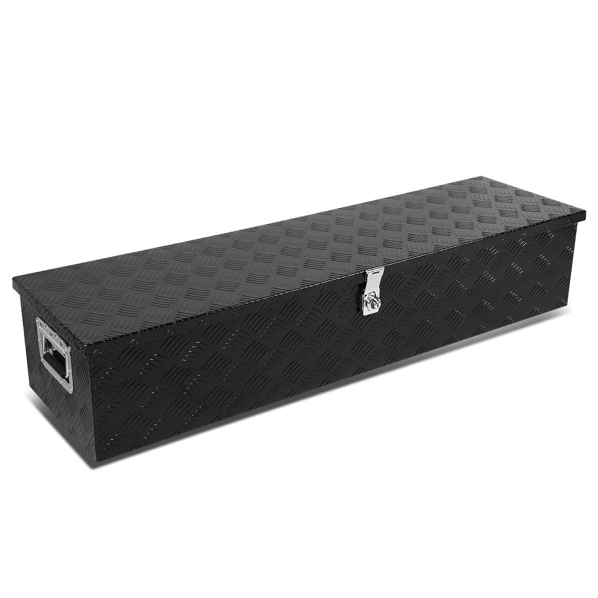Universal Truck Trailer Tool Box w/ Lock & Key 50" x 13" x 10" Aluminum
