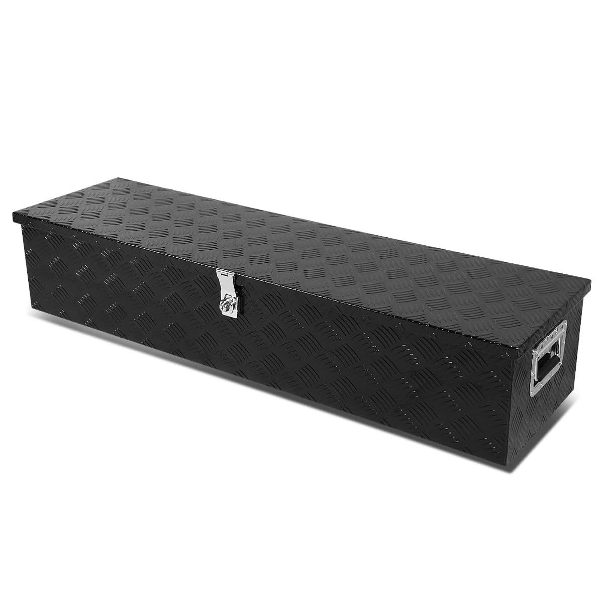 Universal Truck Trailer Tool Box w/ Lock & Key 50" x 13" x 10" Aluminum