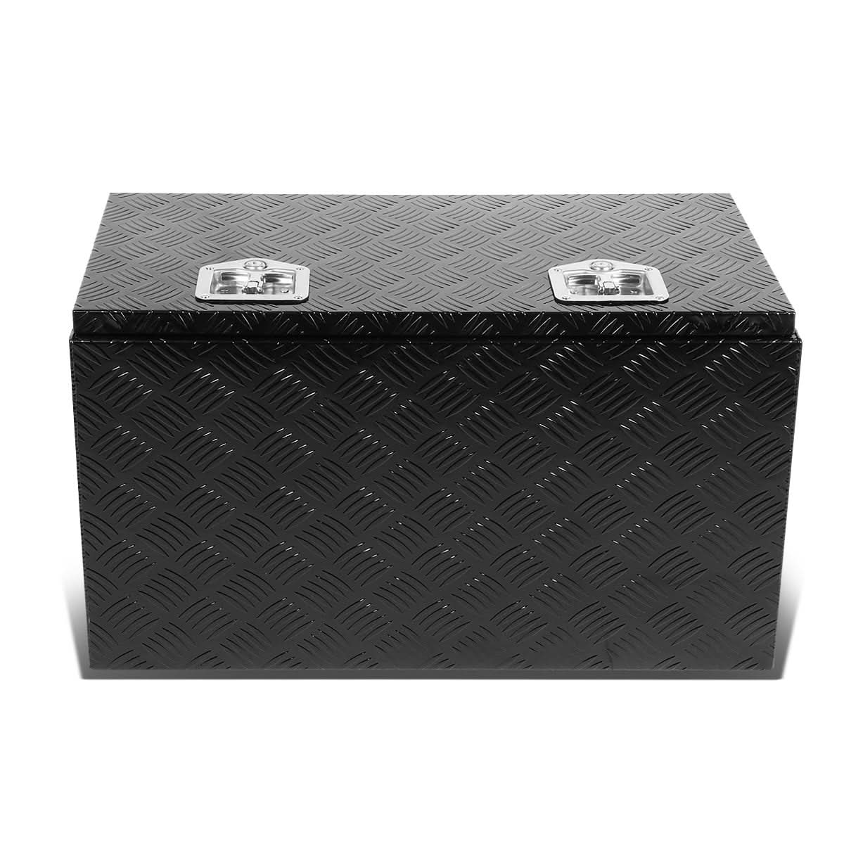 Universal Truck Trailer Tool Box w/ Lock & Key 30x18x17 Aluminum