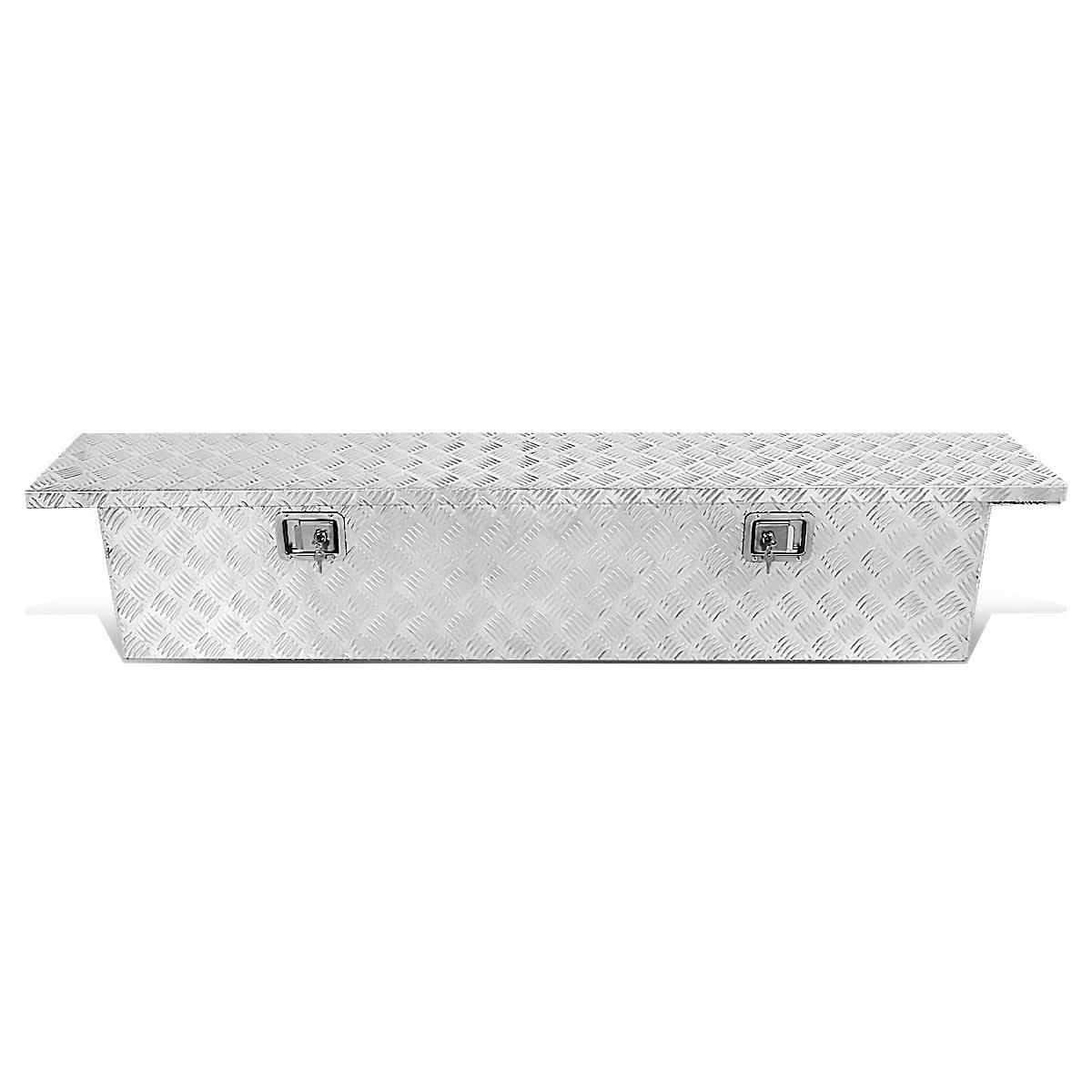 69" Crossover Truck Tool Box with Lock & Key Aluminum