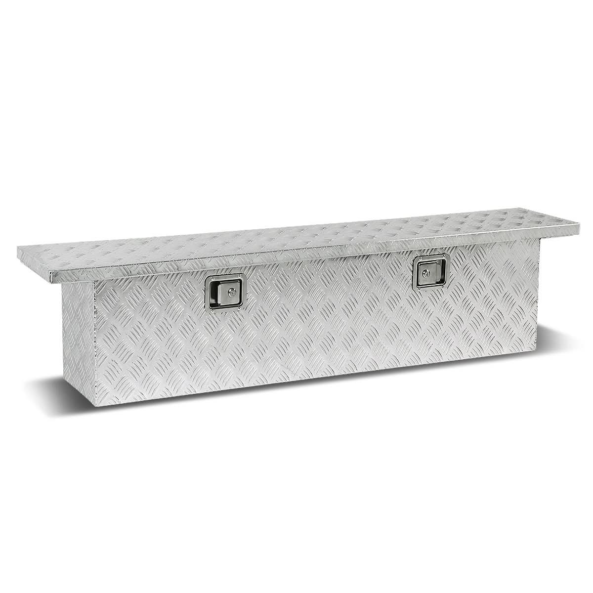 63" Crossover Truck Tool Box with Lock & Key Aluminum