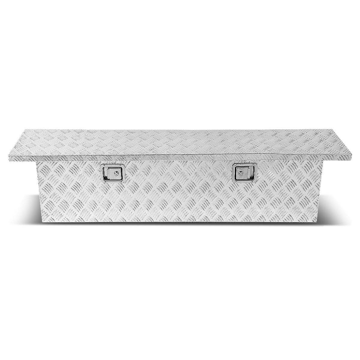 63" Crossover Truck Tool Box with Lock & Key Aluminum