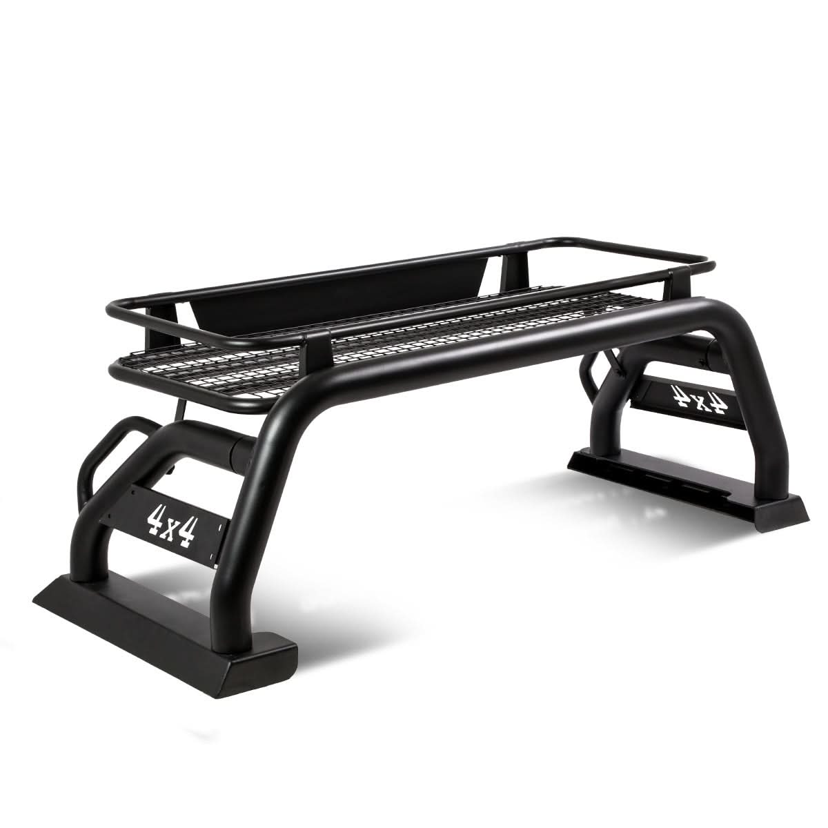 15-19 Toyota Tacoma Chevy Colorado GMC Canyon Roll Bar + Cargo Basket
