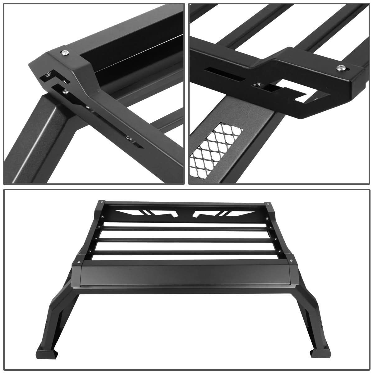 04-20 Chevrolet Colorado Roll Bar + Cargo Box - Black
