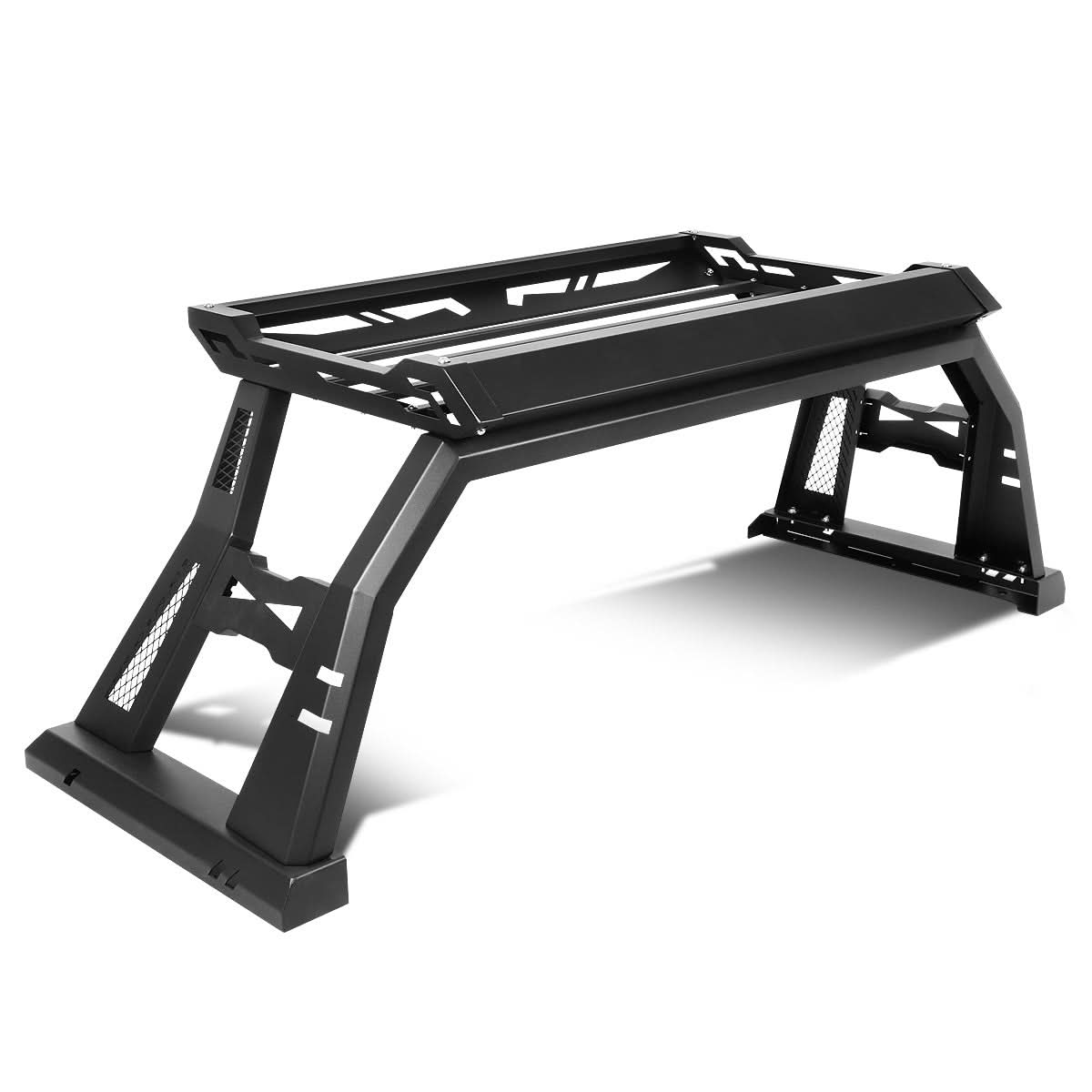 99-20 Ford F-250 F-350 Super Duty Roll Bar + Cargo Box Black