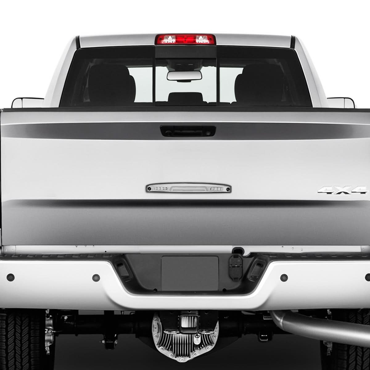 2003-2006 Dodge Ram 2500 3500 3D LED Chrome Tailgate Brake Light