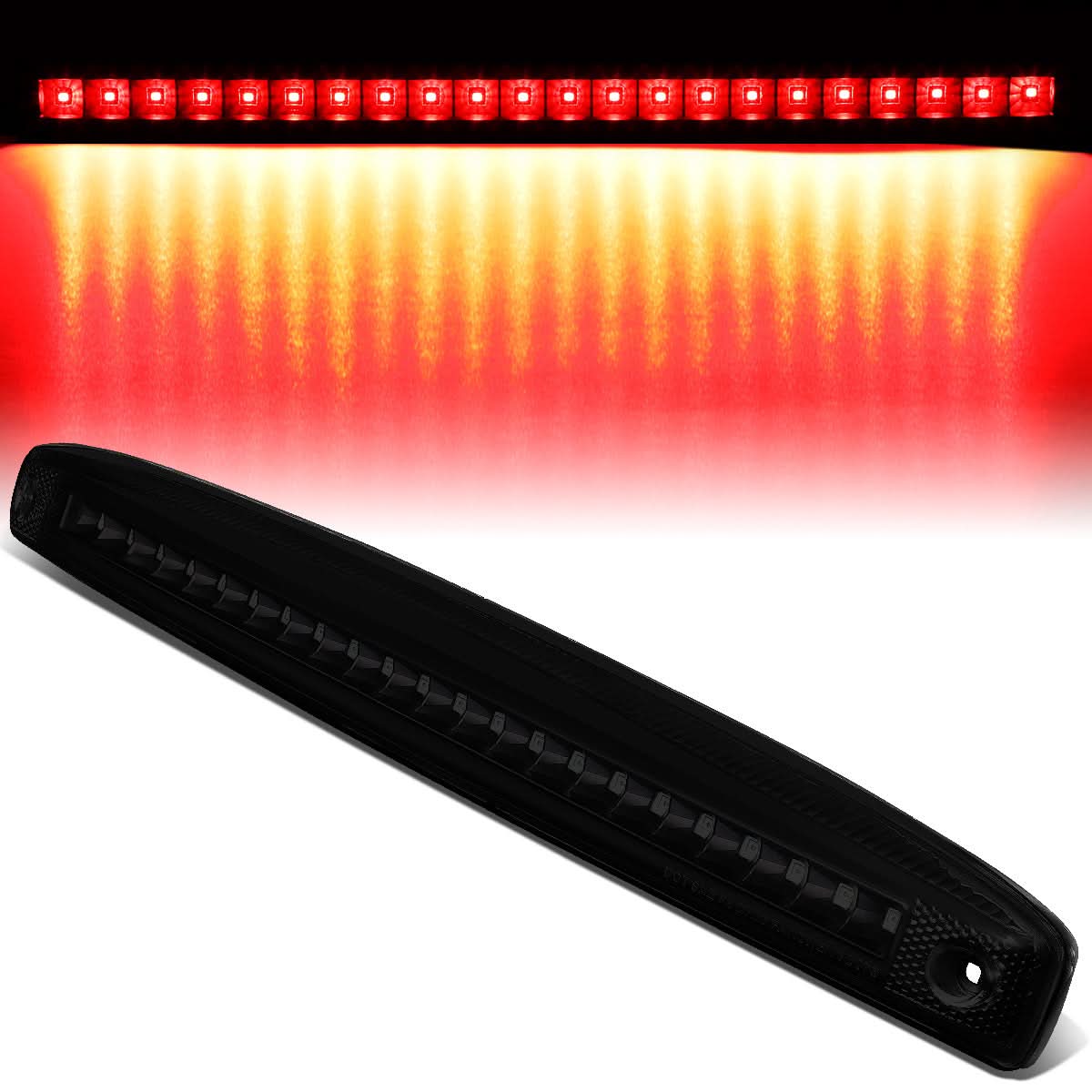 03-06 Dodge Ram 2500 3500 Tailgate LED Brake Light - Black Smoke