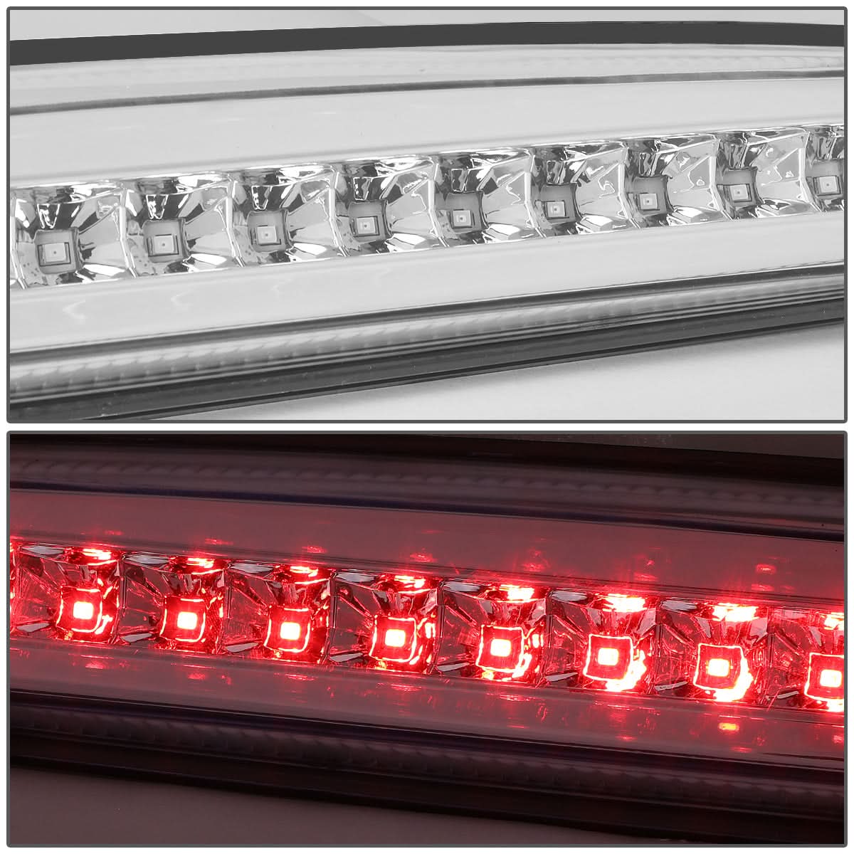 03-06 Dodge Ram 2500 3500 LED Sequential Tailgate Brake Light Chrome