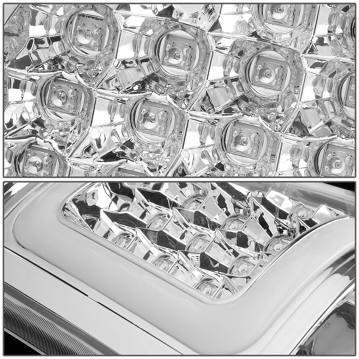 99-03 Chevrolet Silverado Sierra C-Bar 3D U-Halo LED Tail Lights