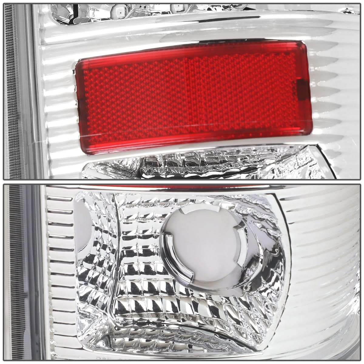 97-07 Ford F-150 F-250 F-350 F-450 F-550 LED Tail Lights Chrome