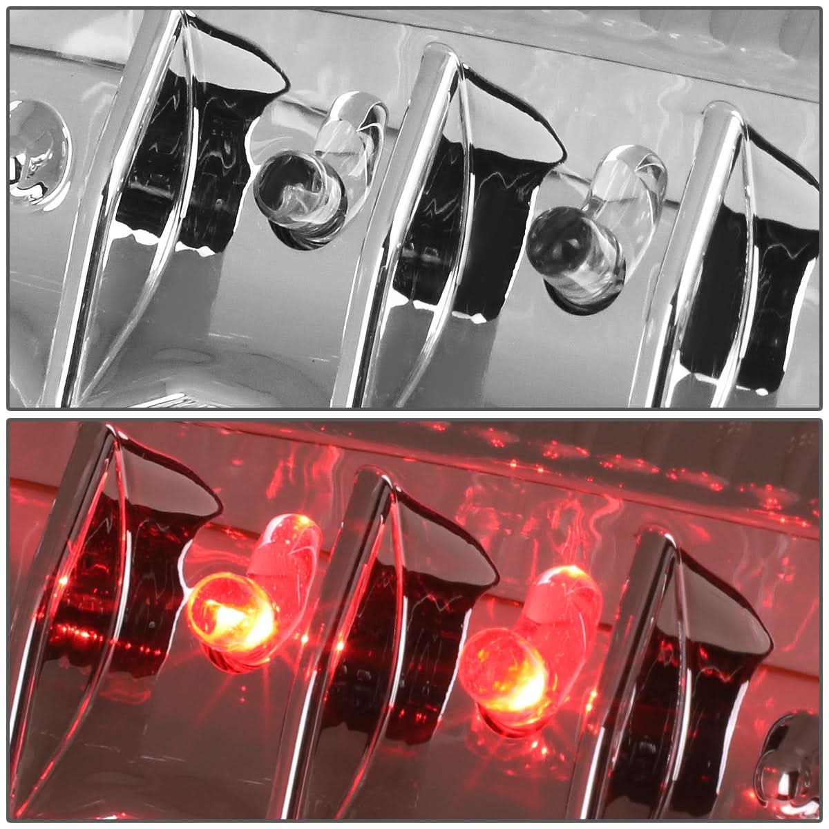 97-07 Ford F-150 F-250 F-350 F-450 F-550 LED Tail Lights Chrome
