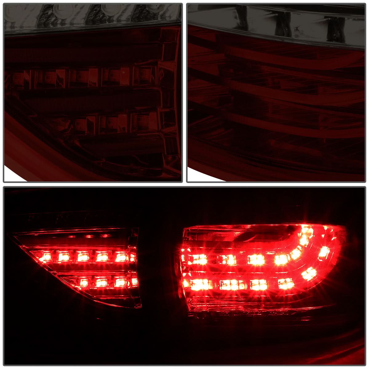 2013-2016 Mazda CX-5 3D LED Tail Lights - Red/Smoke