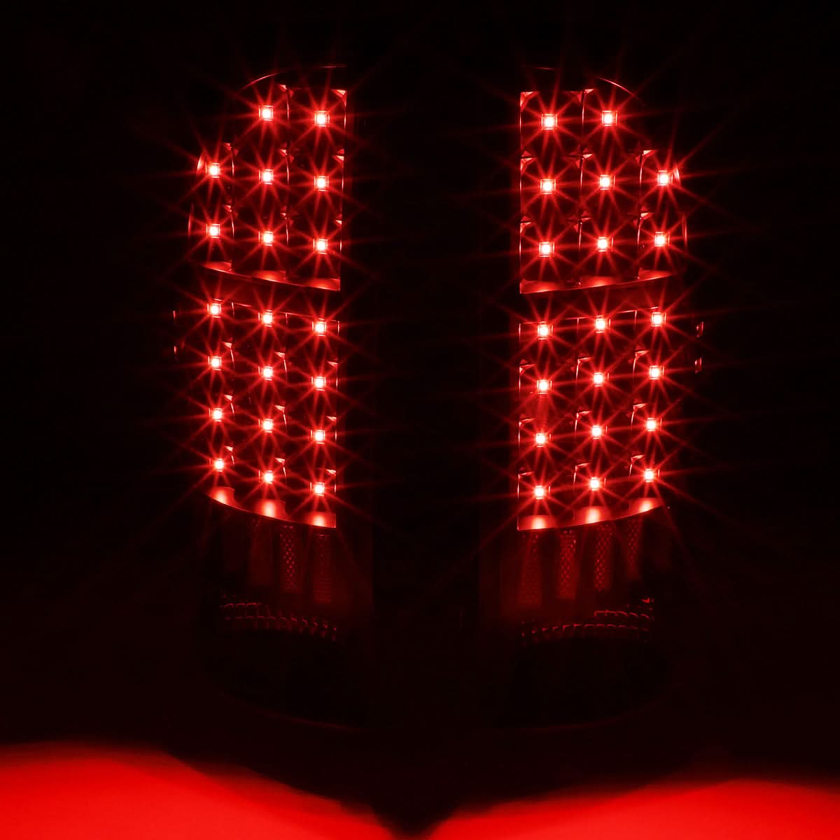 2005-2015 Toyota Tacoma LED Tail Lights - Black/Clear