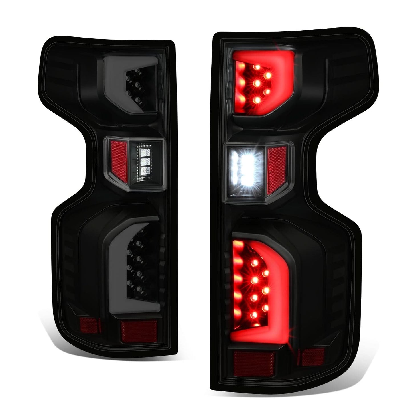 2019-2024 Chevrolet Silverado 1500 LED Smoke Tail Lights