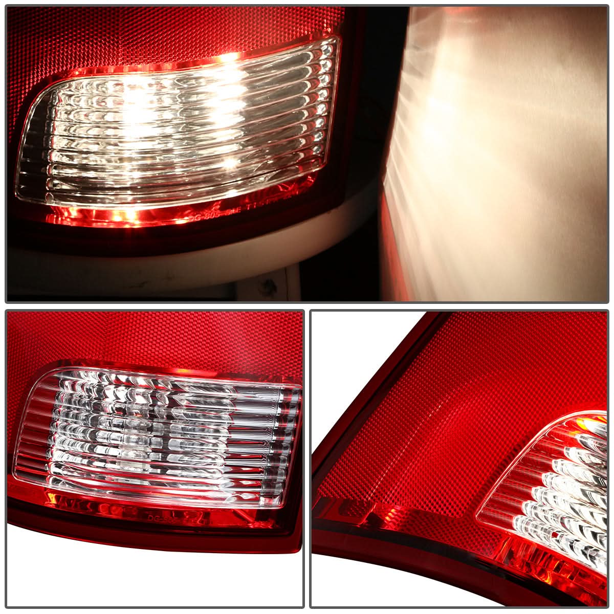 09-22 Dodge RAM 1500 2500 3500 LED Tail Lights - Red