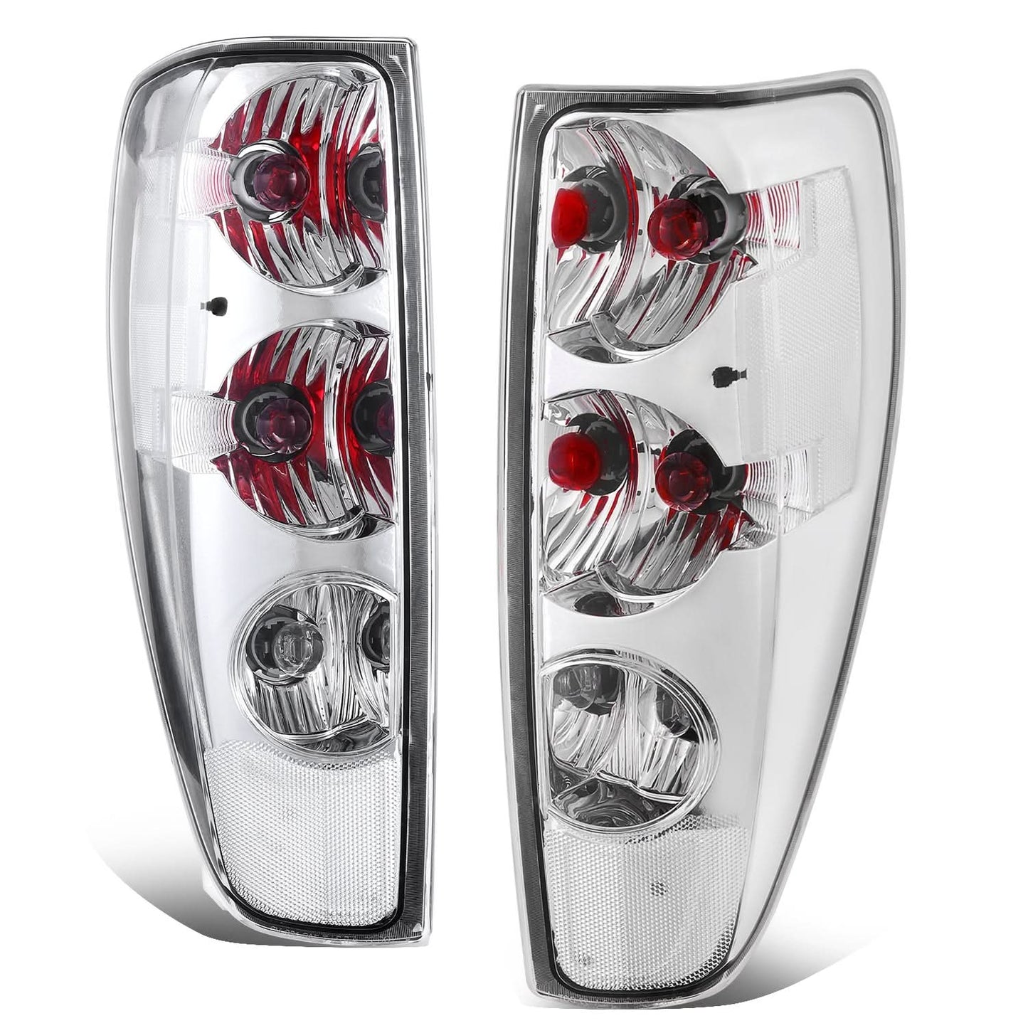 04-12 Chevrolet Colorado / GMC Canyon Chrome Clear Tail Lights