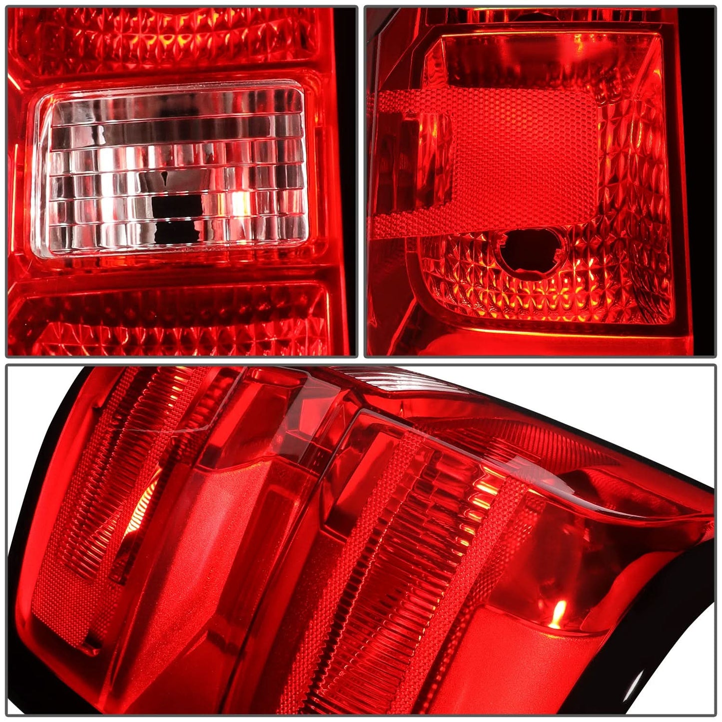 2014-2019 Chevrolet Silverado LED Tail Light - Left Side Red