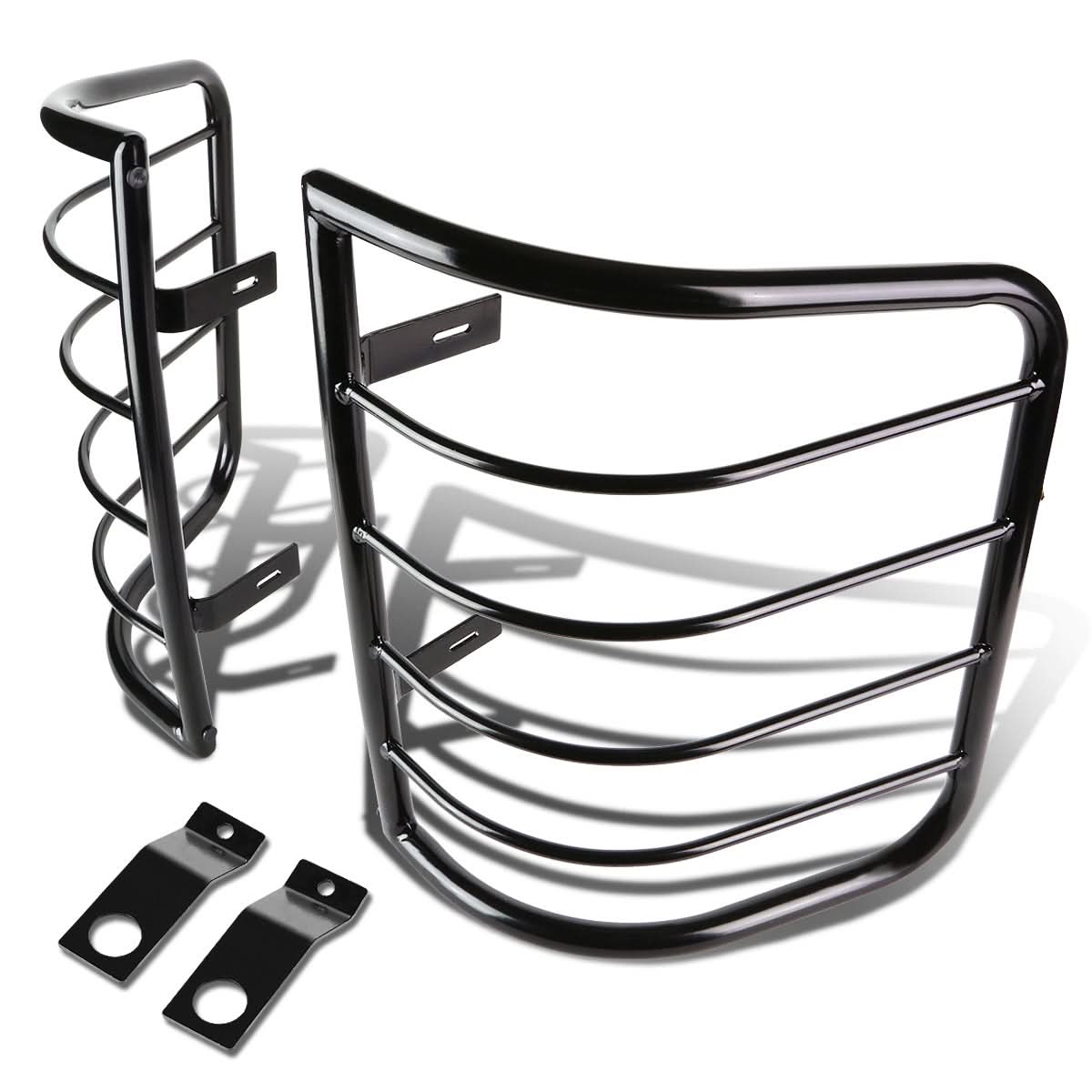 07-14 Chevy Silverado / GMC Sierra Tail Light Guards - Black