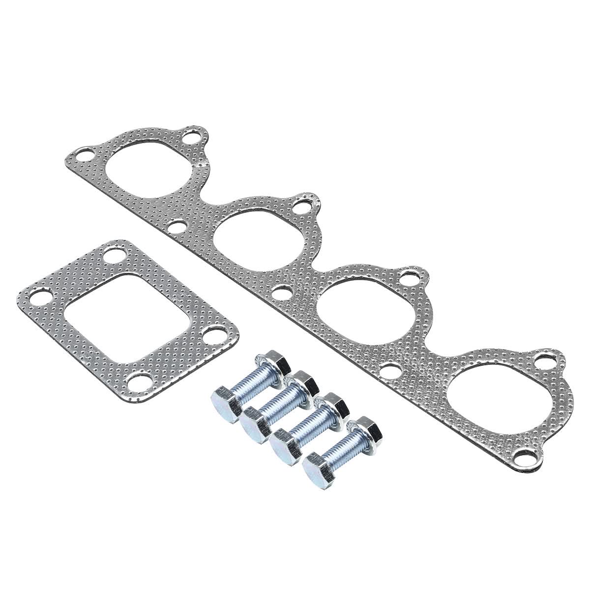Honda B-Series Top-Mount Turbo Manifold T3 Flange Stainless Steel
