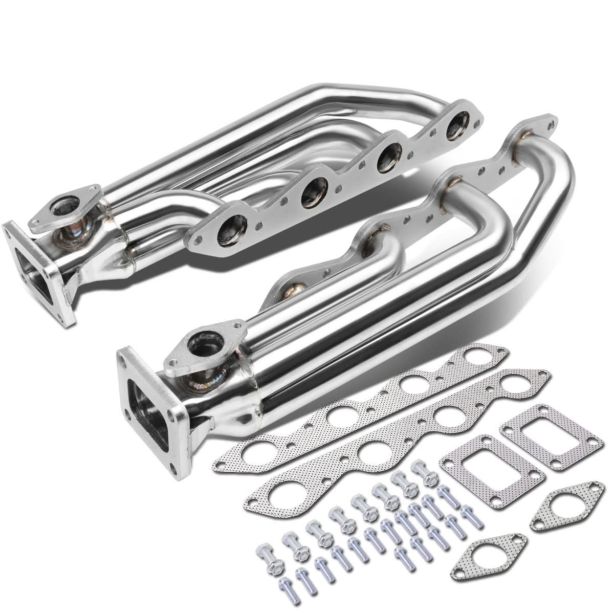 66-95 Chevy GMC 366 396 402 427 454 T4 Turbo Manifold Stainless Steel
