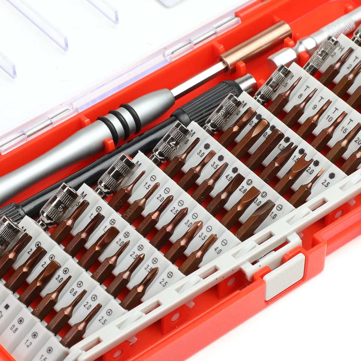 Security Tamper Proof Bit Kit - DNA Logo - 60PCS - 5" Flex Extension