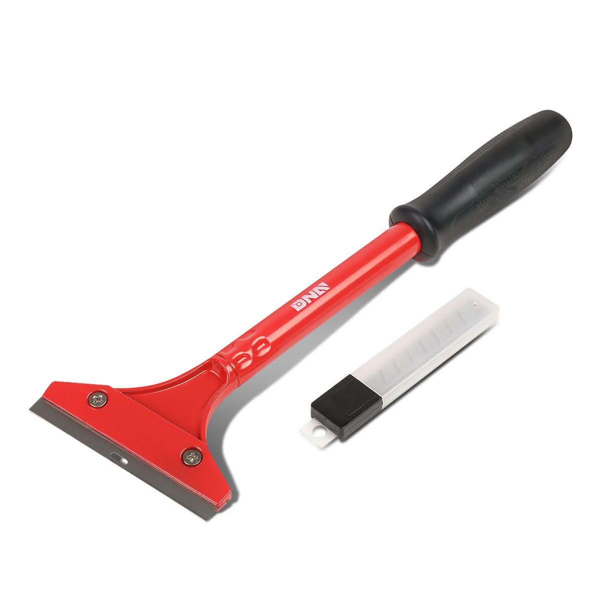 DNA Logo Ice Scraper w/ 13" Handle & 4" Replacement Blade