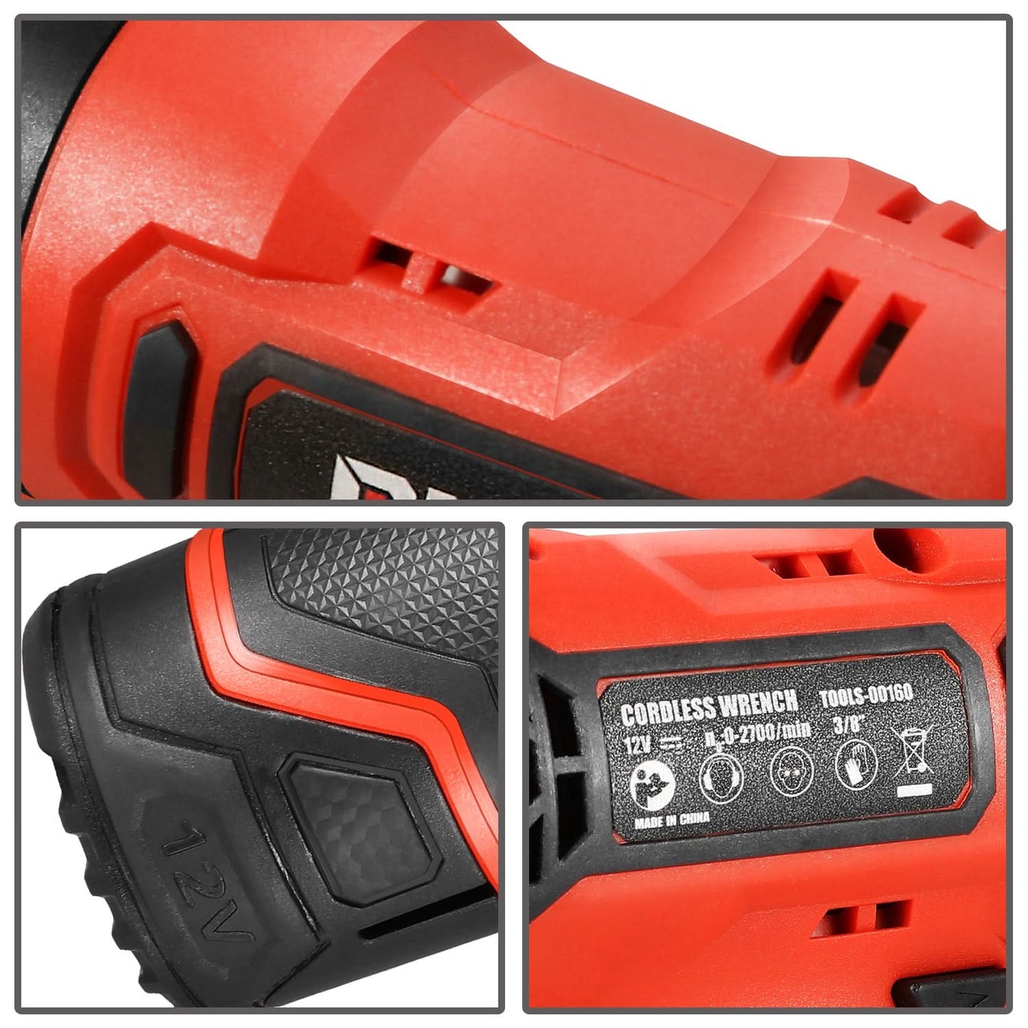 12V Red Screwdriver