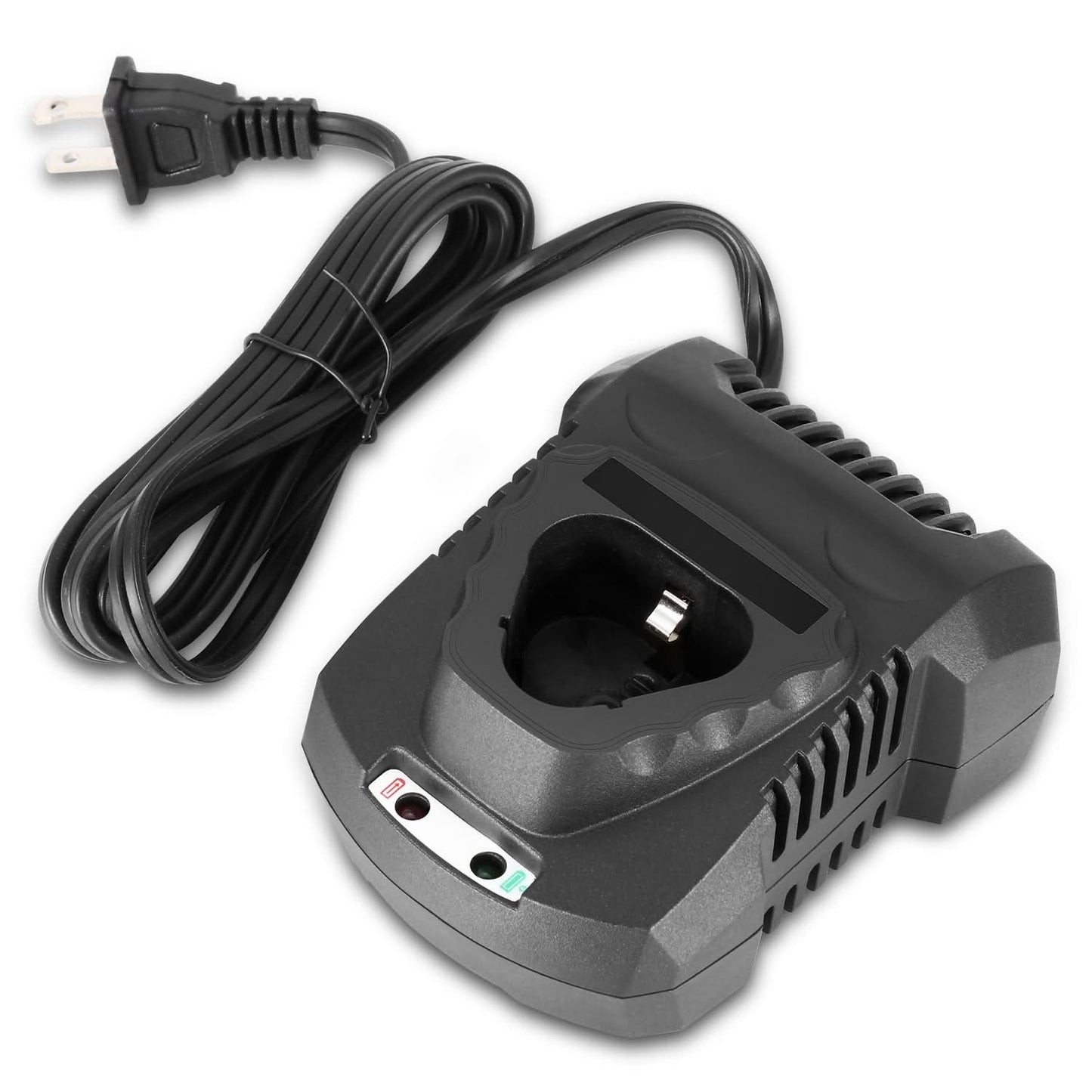12V Battery Charger - Base Type - Black