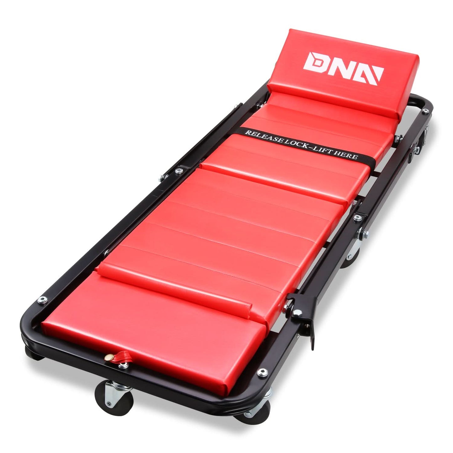 48" 2-in-1 Car Creeper and Seat - Red
