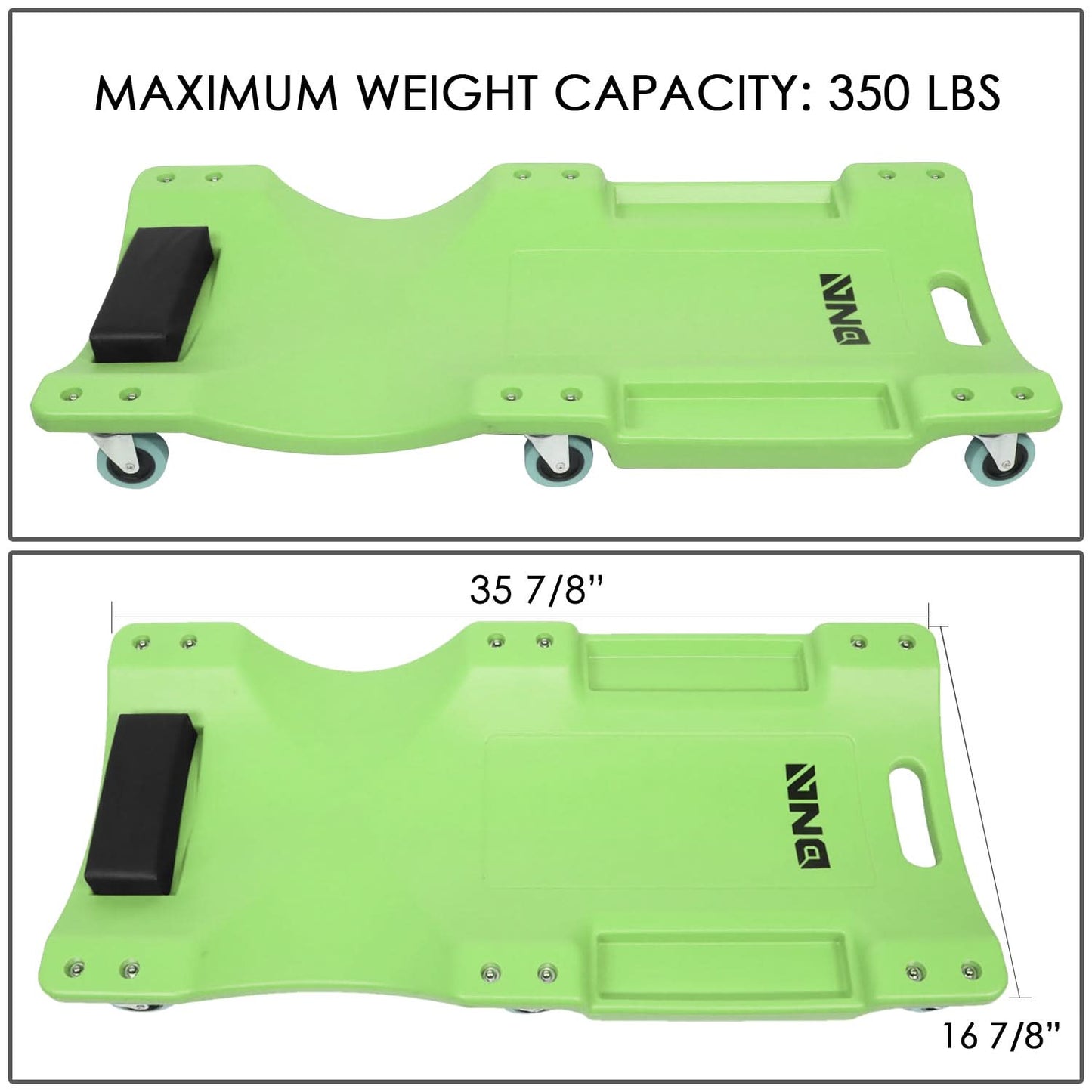 DNA Style Plastic Creeper - Green
