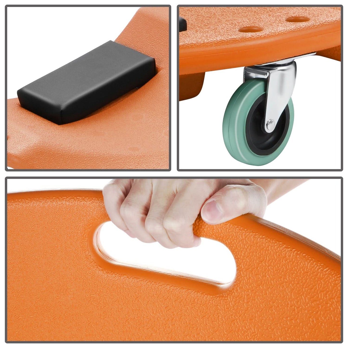 48 Inch Orange Automotive Creepers