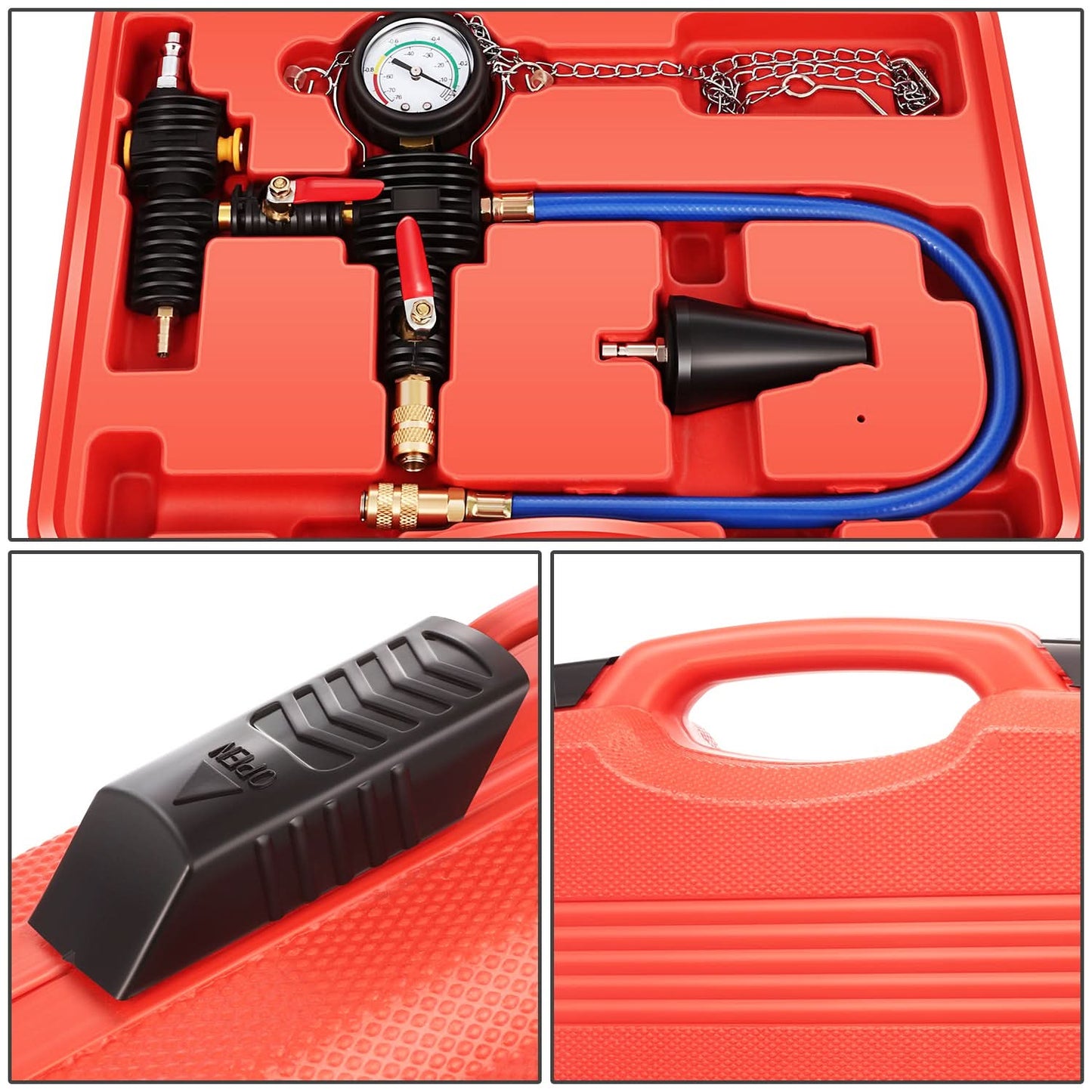 Universal Cooling System Vacuum Purge & Refill Kit Polyurethane