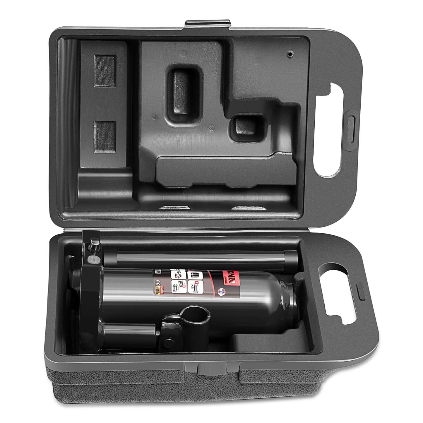 4 Ton Automotive Welded Bottle Jack - Black