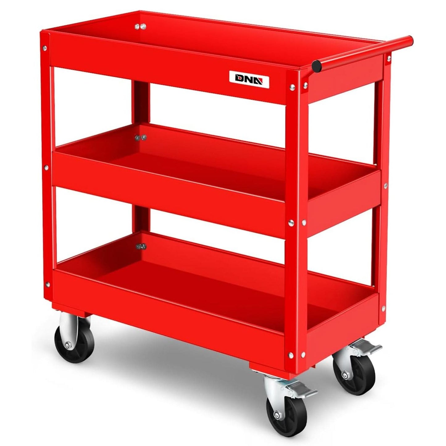Professional 3 Level Tool Trolley - 150KG Max Load Capacity