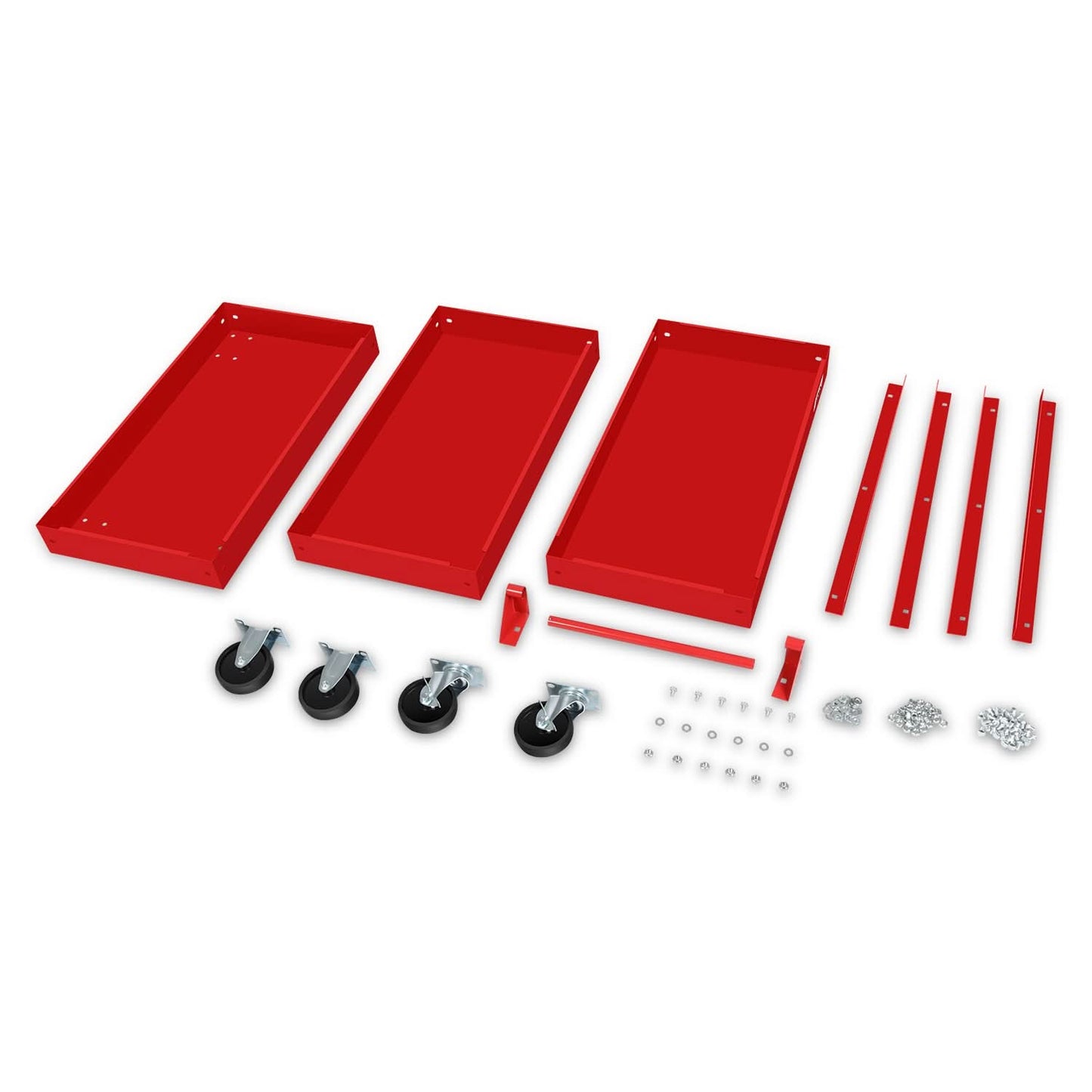 3 Level Tool Trolley with 100KG Max Load Capacity