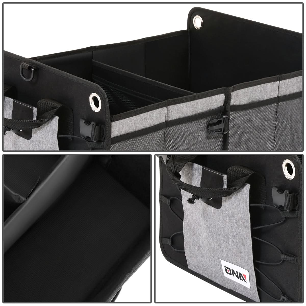 Universal Trunk Organizer 59x40x29cm Storage Solution