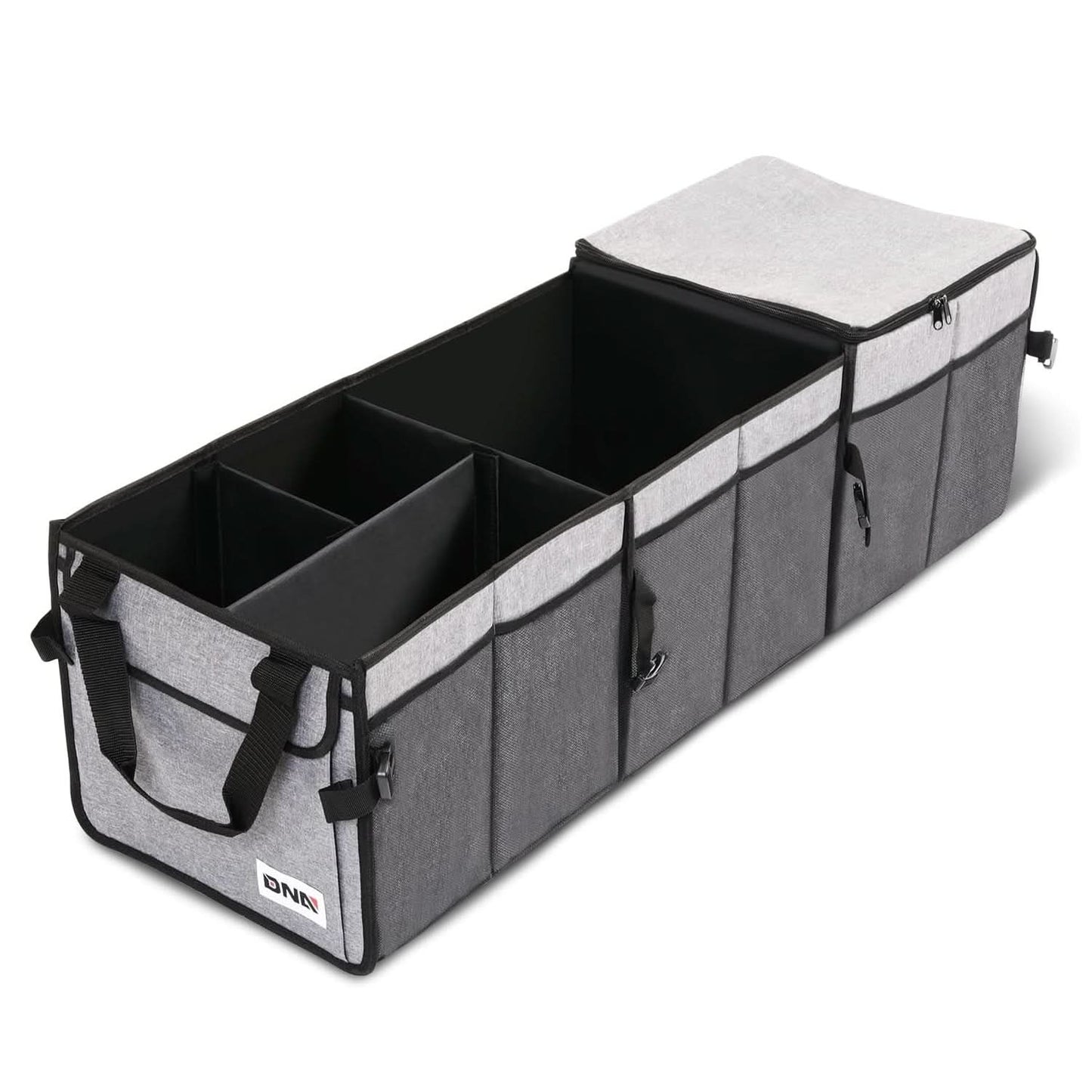 Collapsible Car Trunk Organizer - 96x29x32cm Storage Solution