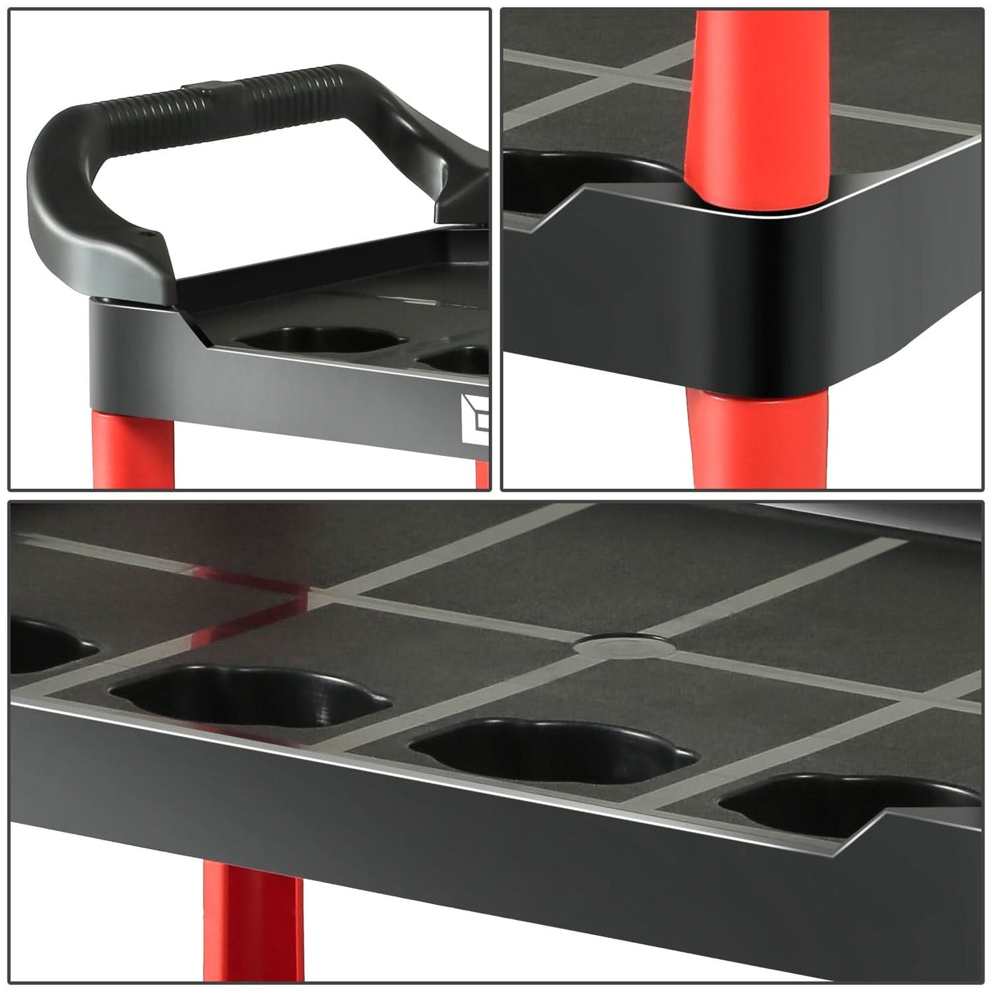 3-Level Composite Workshop Trolley