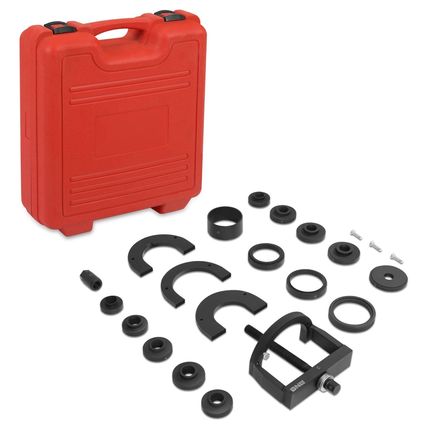 22-Piece Bushing Puller Kit - Automotive Tool Set