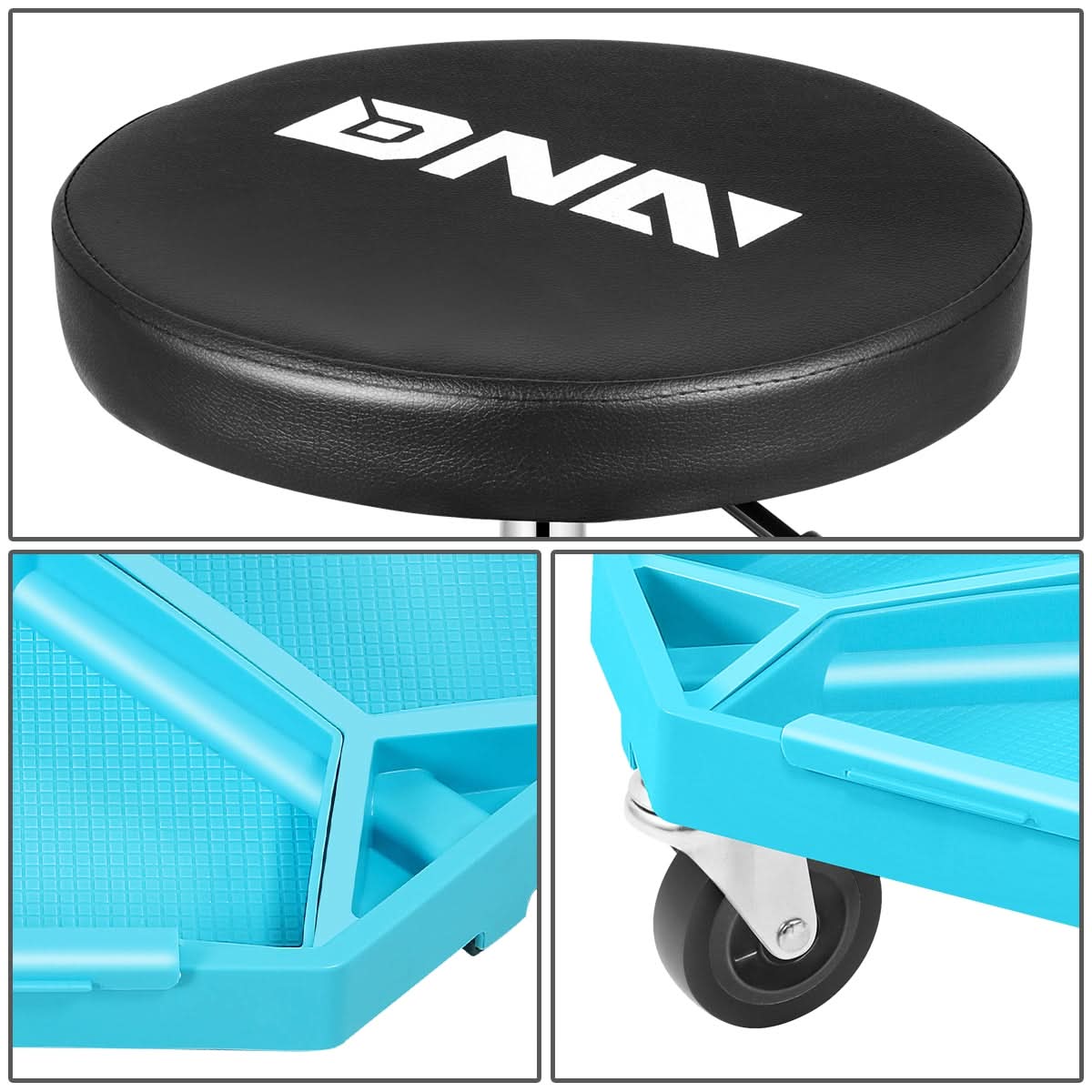 Adjustable Tool Seat - Blue