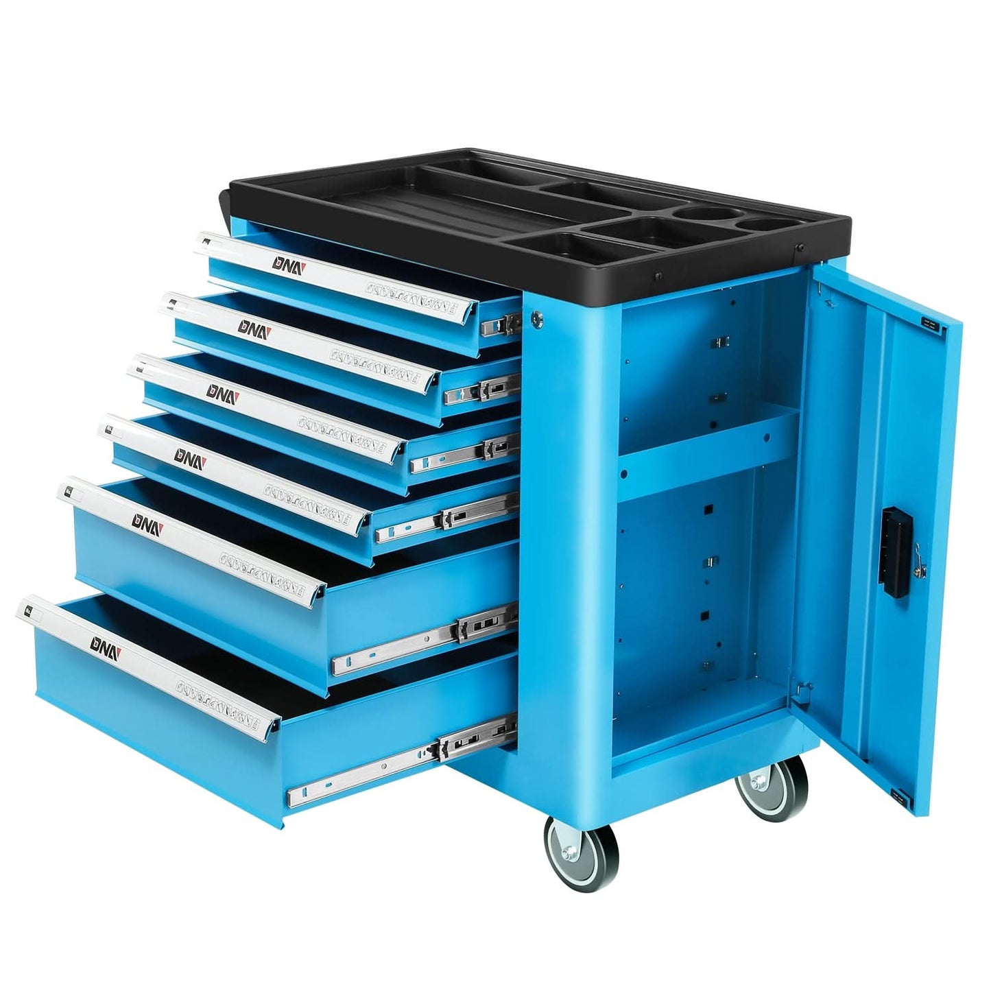 6-Drawer Top Roller Cabinet - Plastic