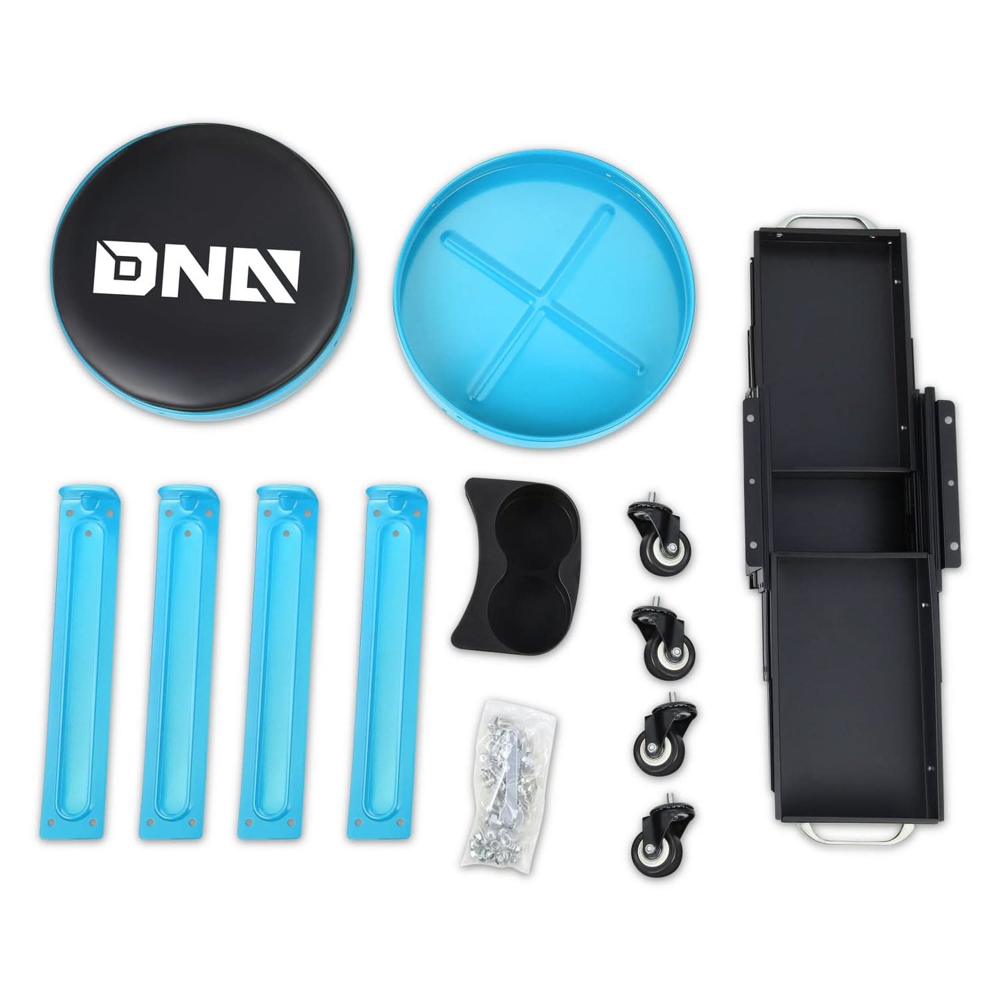 Blue Tool Seat