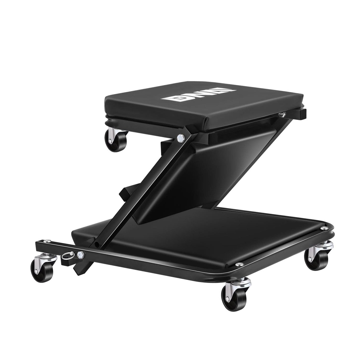 2 in 1 Car Creeper and Seat - 36 Inch Black