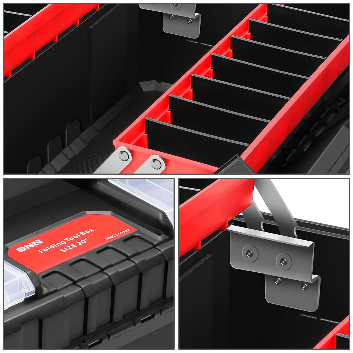 Red Plastic Tool Box